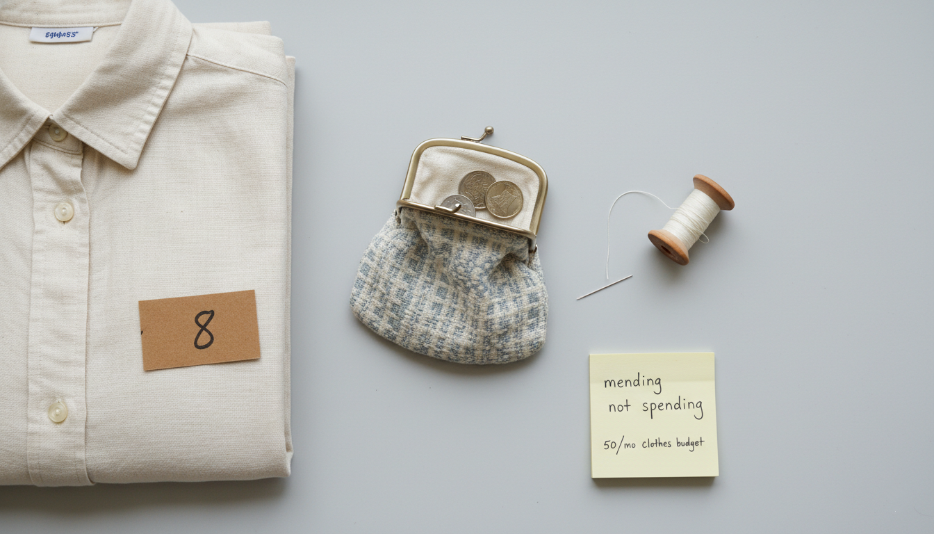 Sustainable Fashion on a $50/Month Clothing Budge