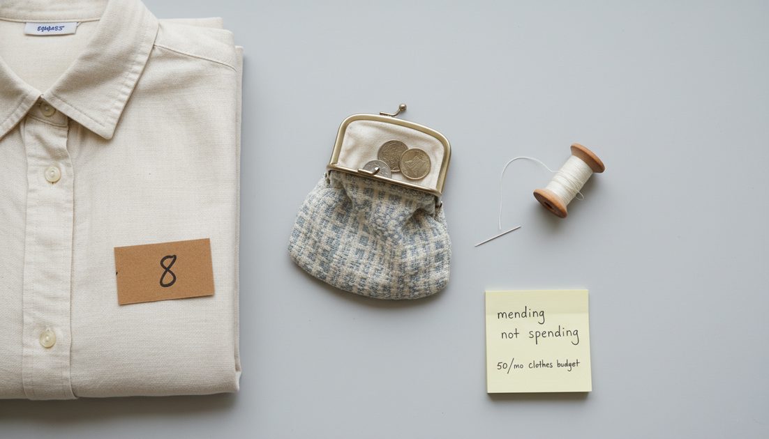 Sustainable Fashion on a $50/Month Clothing Budge