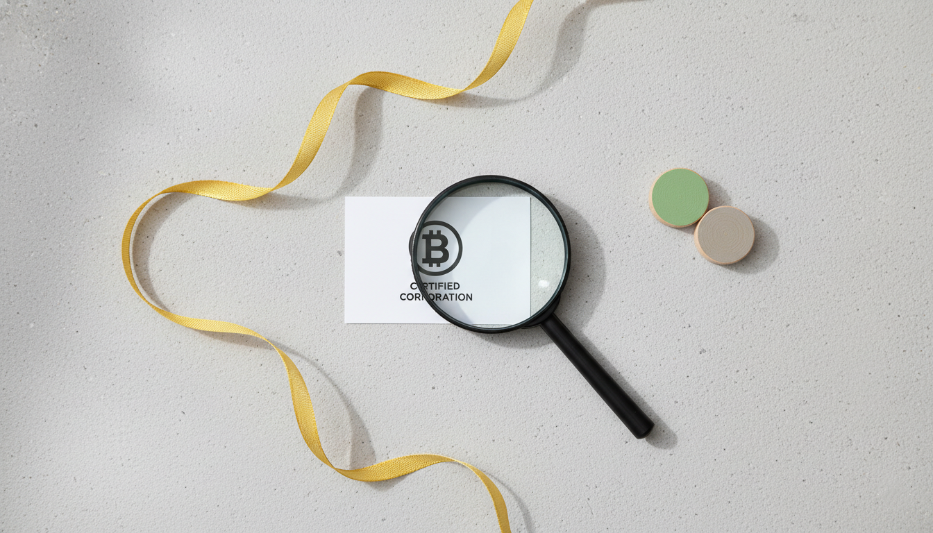 Brand Certification Guide: What "B Corp" Actually Means