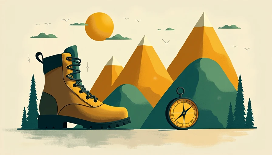 Visual context for women hiking shoes