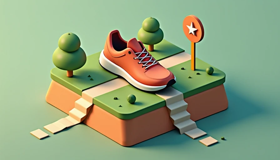 Illustration for men's top rated walking shoes