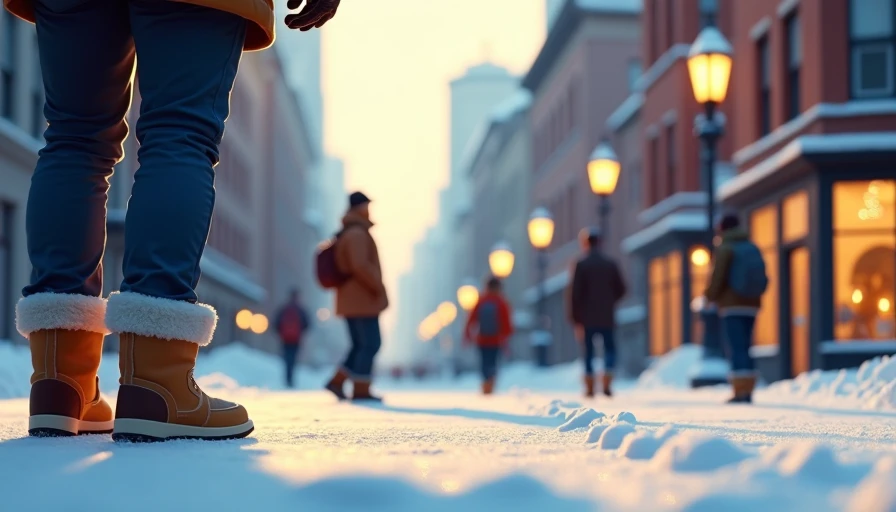 Visual context for popular men's snow boots