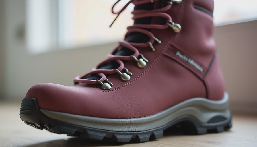 Visual context for womens hiking boots