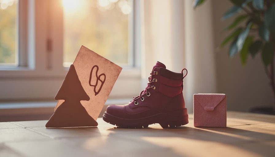 Illustration for womens hiking boots